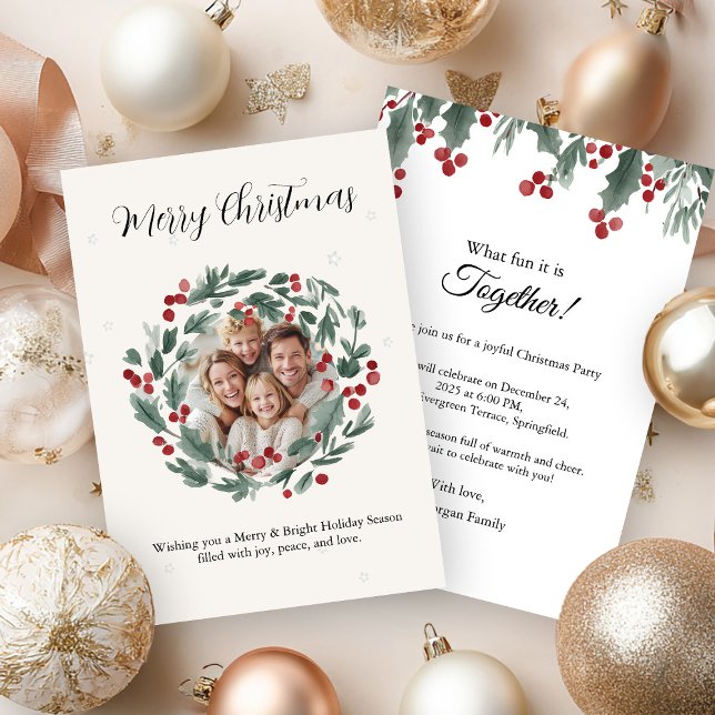 Warm Smiles Christmas Invitation (Creator Uploaded)