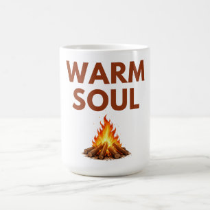 Warm Soul Minimal Fire Mug