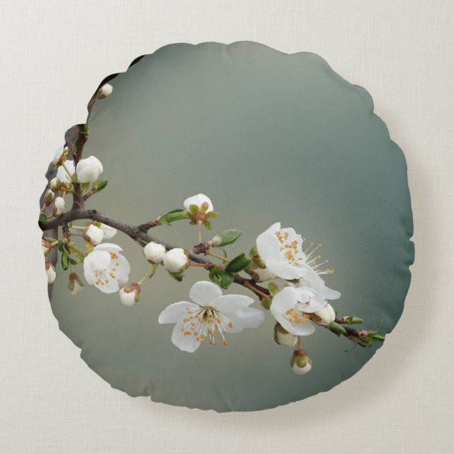 warm spring round cushion (Front)
