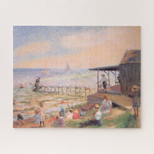 Warm Sunny Day at the Beach Jigsaw Puzzle
