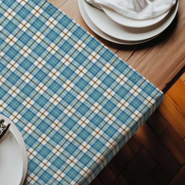 Warm Tartan Table Runner Perfect for Family Meals (Warm Tartan Table Runner Perfect for Family Meals)