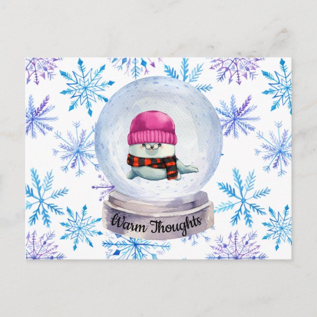 Warm Thoughts Postcard (Front)