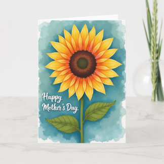 Warm Tones Mothers Day Art Card