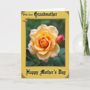 Warm Tones Mothers Day Card
