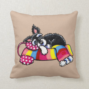 Warm Up Little Schnauzer Neutral Cushion