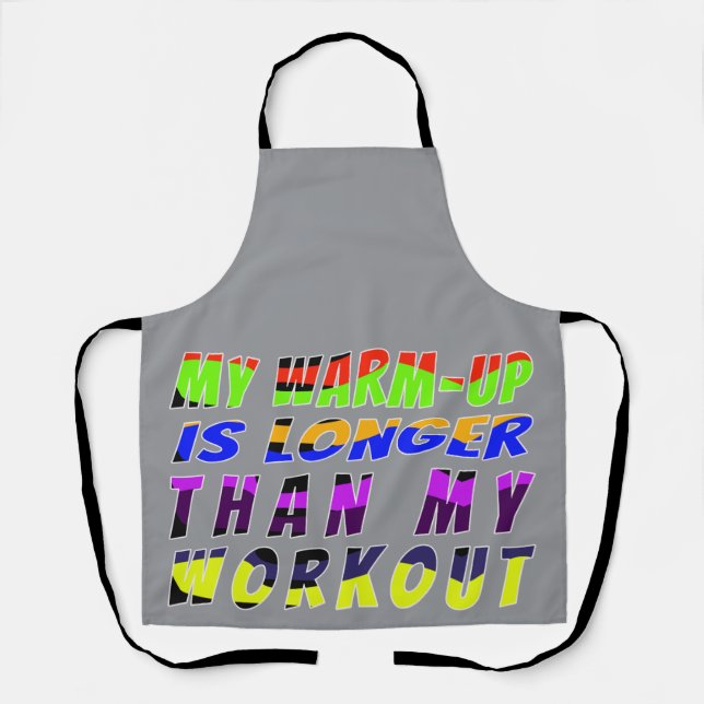 Warm-Up Wins Apron (Front)