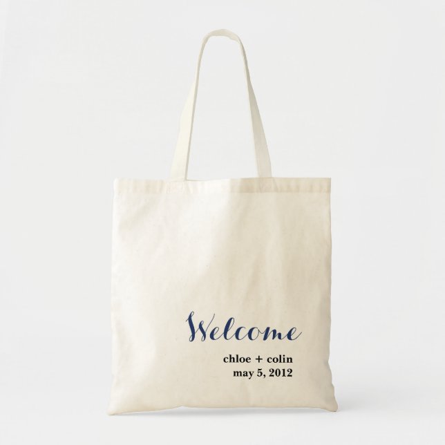Warm Welcome - Welcome/Out of Town Tote Bag (Front)