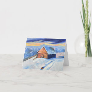 Warm winter  card