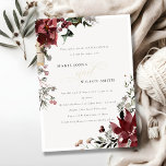 Warm Winter Festive Foliage Couples Shower Invite<br><div class="desc">If you need any further customisation please feel free to message me on yellowfebstudio@gmail.com.</div>