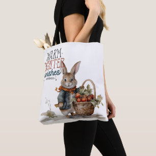 Warm Winter Wishes Tote Bag