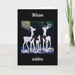 "WARM WISHES" AT CHRISTMAS TIME FOR YOU CARD