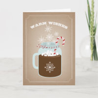 Warm Wishes Christmas Mason Jar Hot Chocolate