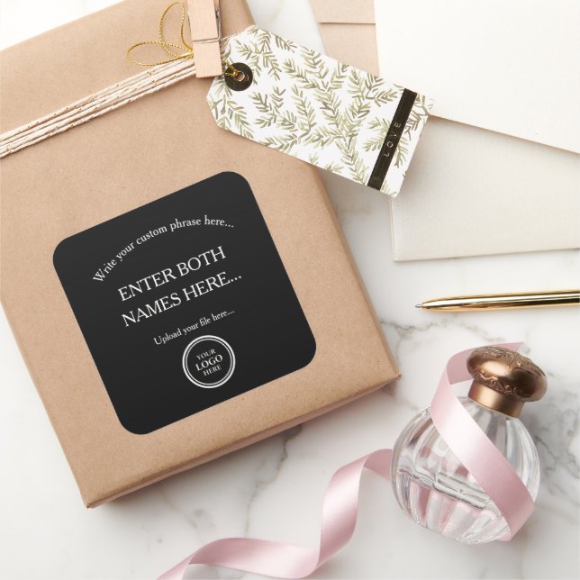 Warm Wishes – Custom Text Candle Label (Gifting)