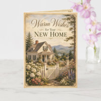 Warm Wishes for Your New Home New England Cottage