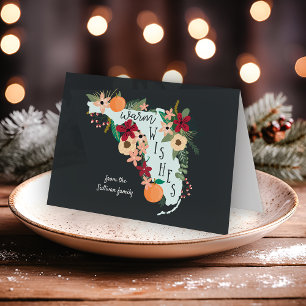 Warm Wishes From Florida Holiday Card