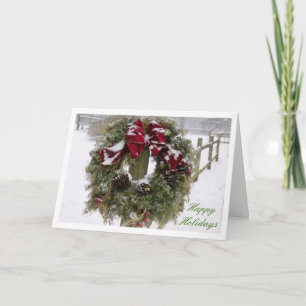 Warm Wishes Holiday Card