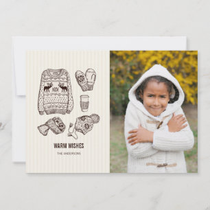 Warm Wishes Holiday Essentials Photo Card