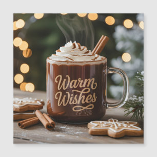 Warm Wishes Holiday Mug: Cosy Hot Chocolate