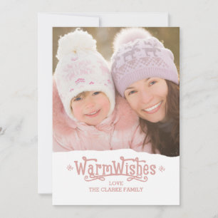 Warm Wishes   Holiday Photo Cards