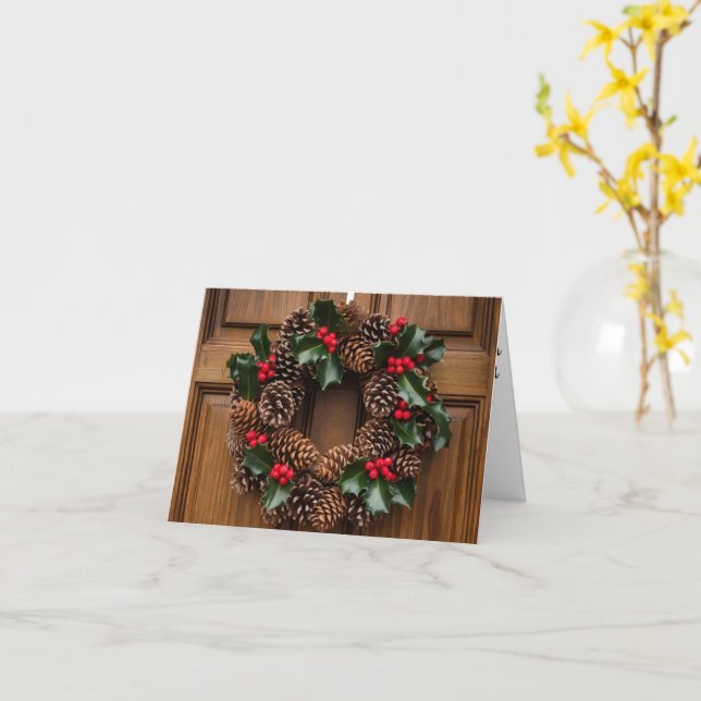 Warm Wishes, Natural Joy Card (Yellow Flower)