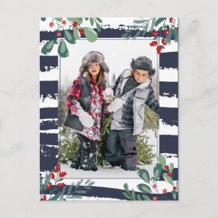 Warm Wishes   Photo Holiday Card