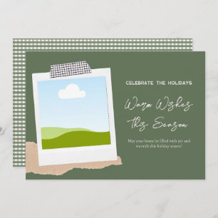 Warm Wishes This Season Holiday Card