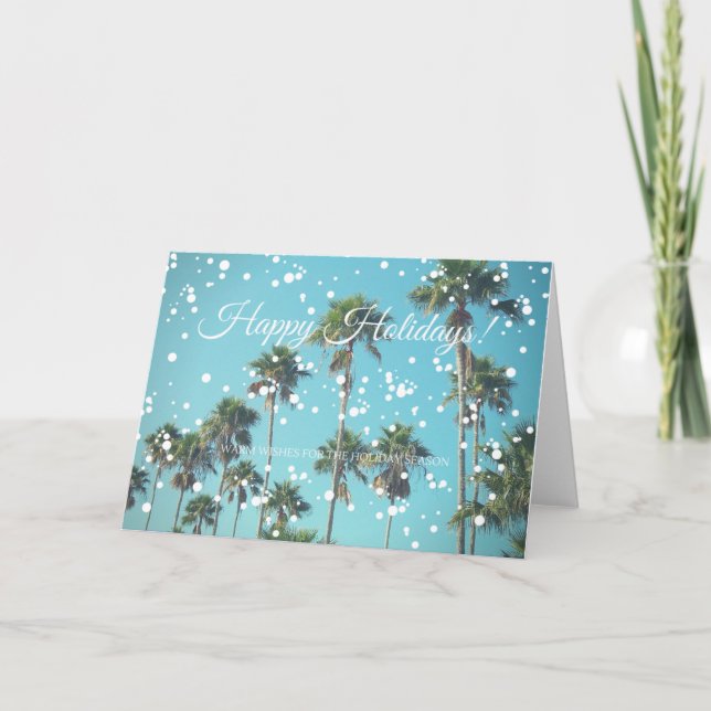 Warm Wishes to You and Yours Holiday Card (Front)