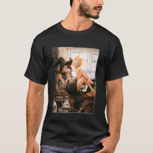 Warm Witch Reading Nook Cosy Magical Girl Tea Spel T-Shirt