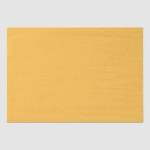 Warm Yellow, Elegant All-Occasion Solid Colour Tissue Paper