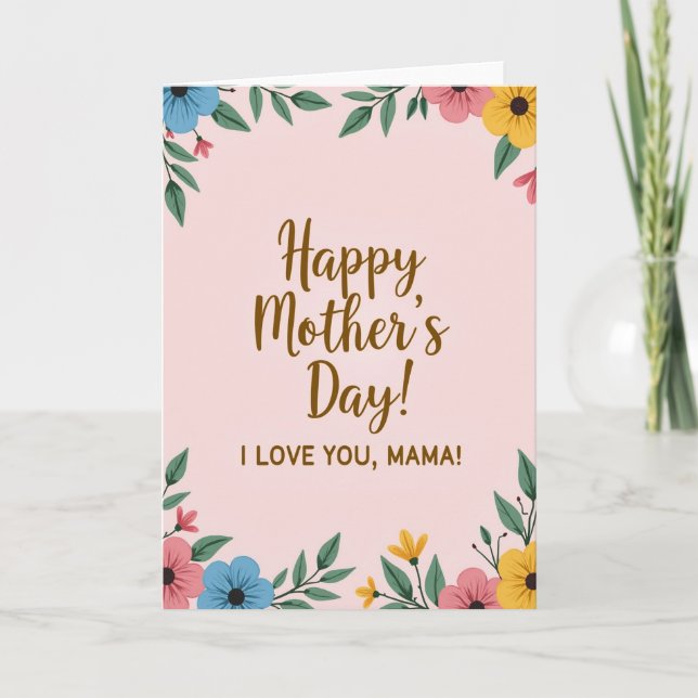 Warmest Wishes Greeting Card (Front)