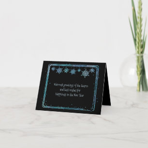 Warmest Wishes of the Season Business Holiday Card