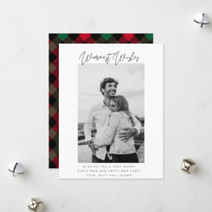  Warmest Wishes Photo Christmas  Holiday Card