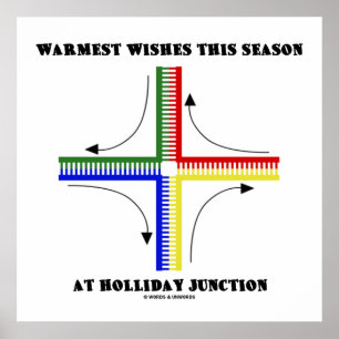 Warmest Wishes This Season At Holliday Junction Poster