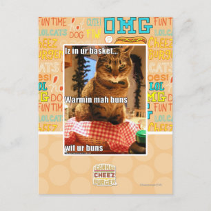Warmin mah buns postcard