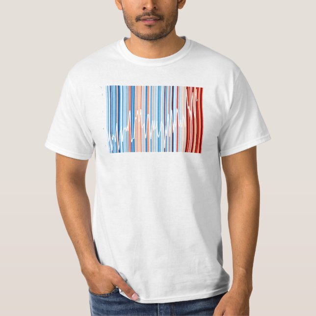 Warming stripes T-Shirt (Front)