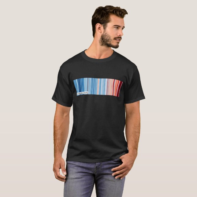 Warming Stripes T-Shirt (Front Full)
