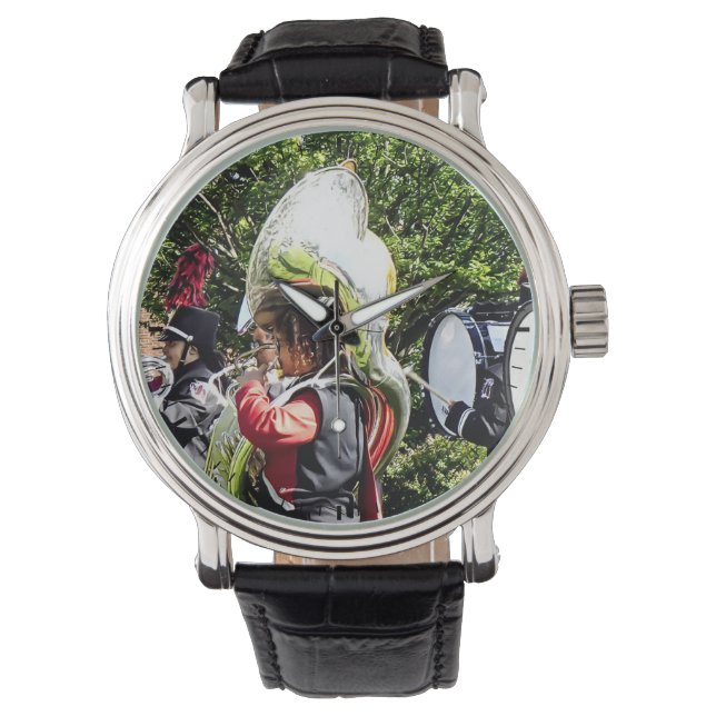 Warming Up Before Parade Watch (Front)