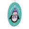 Warmist Wishes Christmas Penguin in Blue