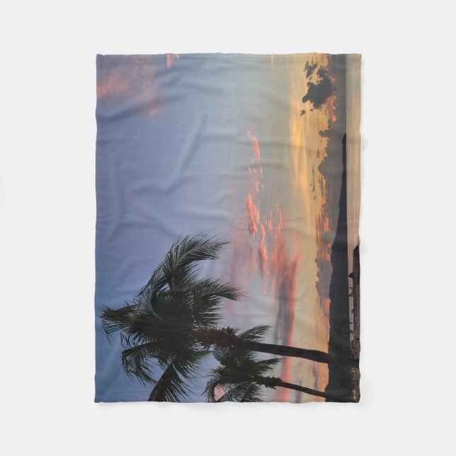 Warmth from the Horizon Fleece Blanket (Front)