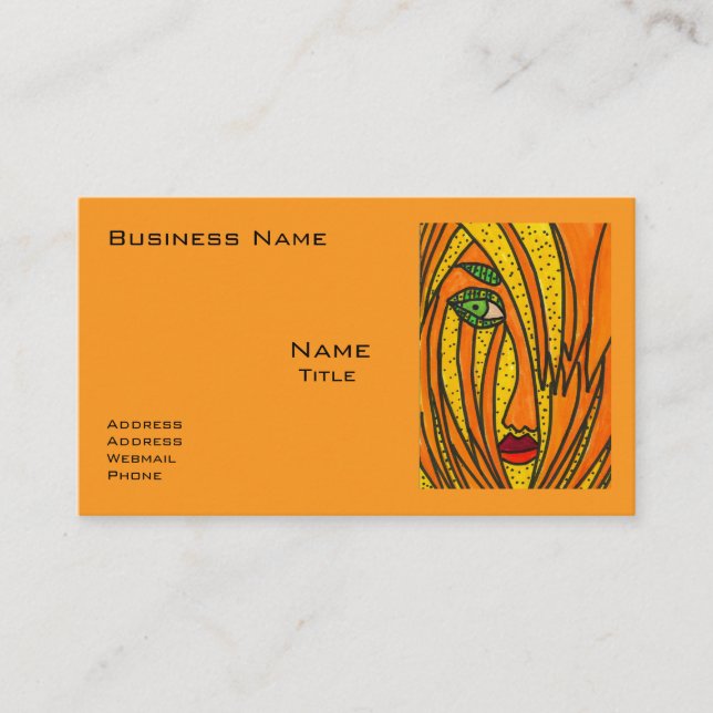 Warmth in Business Cards (Front)