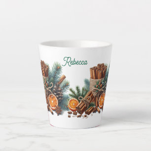 Warmth in Every Sip Personalised Name Latte Mug