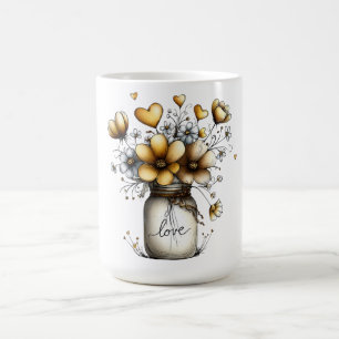 Warmth of a beautiful home coffee mug
