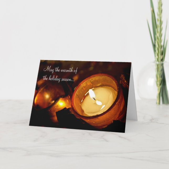 Warmth of the Season Holiday Card (Front)