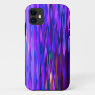 Warmth Within Cool Blue Waters Abstract Design iPhone 11 Case