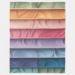 Warna Gradient Layers Fleece Blanket