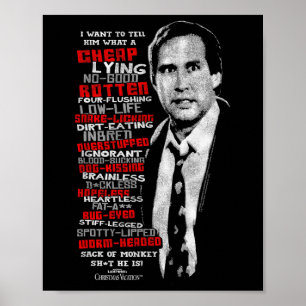 Warner Bros. Christmas Vacation Profanities - Wome Poster