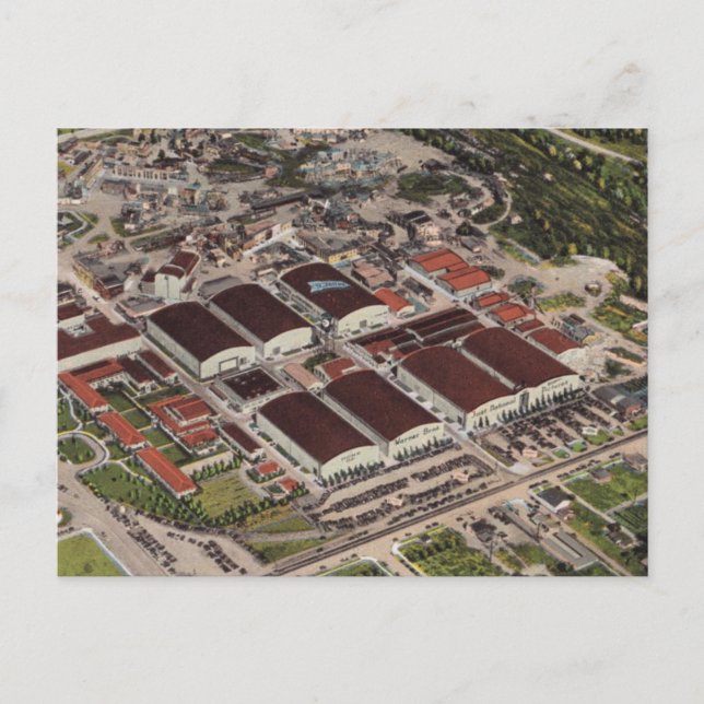 Warner Brothers Wedding Escort Card Postcard (Front)