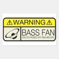 Warning Bass Fan!