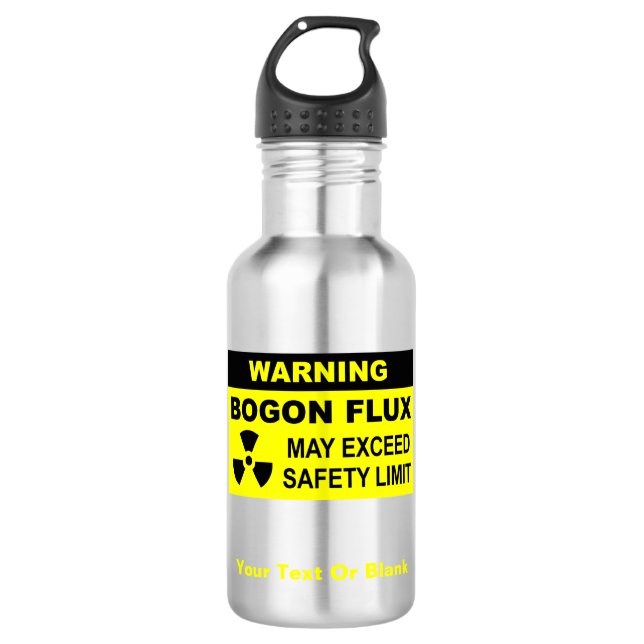 Warning: Bogon Flux 710 Ml Water Bottle (Front)