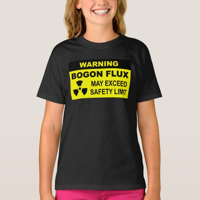 Warning: Bogon Flux T-Shirt (Front)